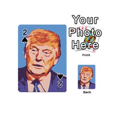 Orange Donald Trump Playing Cards 54 Designs (mini)