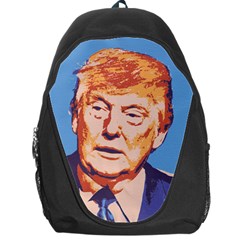 Orange Donald Trump Backpack Bag by vintagetrump