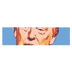 Orange Donald Trump Oblong Satin Scarf (16  X 60 )