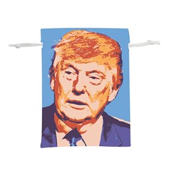 Orange Donald Trump Lightweight Drawstring Pouch (s)