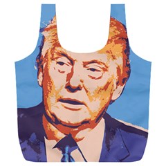 Orange Donald Trump Full Print Recycle Bag (xxl)