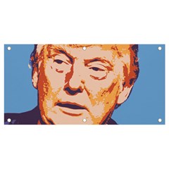 Orange Donald Trump Banner And Sign 4  X 2  by vintagetrump