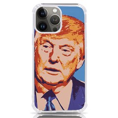 Orange Donald Trump Iphone 13 Pro Max Tpu Uv Print Case by vintagetrump