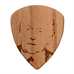 Orange Donald Trump Wood Guitar Pick (set Of 10)