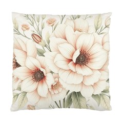 Floral Design Standard Cushion Case (one Side)