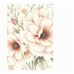 Floral Design Small Garden Flag (two Sides)