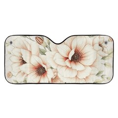 Floral Design Car Windshield Sunshade