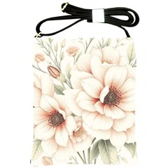 Floral Design 02 Shoulder Sling Bag by myclothy