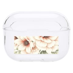 Floral Design 02 Hard Pc Airpods Pro Case by myclothy