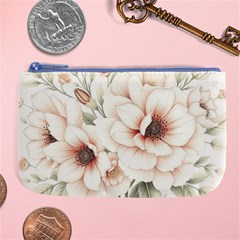 Floral Design 02 Large Coin Purse