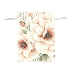 Floral Design 02 Lightweight Drawstring Pouch (m)