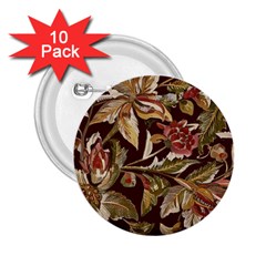 Firefly Floral Art For Print On Fabric; Fashion, Style, Handmade Design 87878 (4) 2 25  Buttons (10 Pack) 