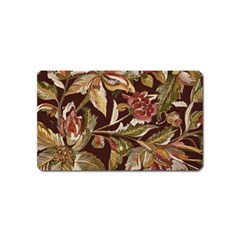 Firefly Floral Art For Print On Fabric; Fashion, Style, Handmade Design 87878 (4) Magnet (name Card) by myclothy