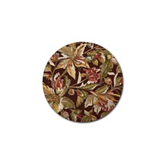 Firefly Floral Art For Print On Fabric; Fashion, Style, Handmade Design 87878 (4) Golf Ball Marker