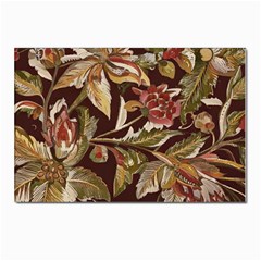 Firefly Floral Art For Print On Fabric; Fashion, Style, Handmade Design 87878 (4) Postcard 4 x 6  (pkg Of 10) by myclothy