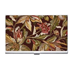 Firefly Floral Art For Print On Fabric; Fashion, Style, Handmade Design 87878 (4) Business Card Holder