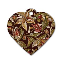 Firefly Floral Art For Print On Fabric; Fashion, Style, Handmade Design 87878 (4) Dog Tag Heart (two Sides) by myclothy