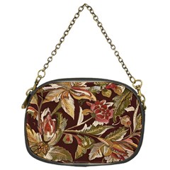 Firefly Floral Art For Print On Fabric; Fashion, Style, Handmade Design 87878 (4) Chain Purse (one Side)