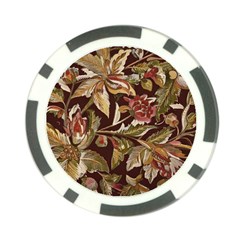 Firefly Floral Art For Print On Fabric; Fashion, Style, Handmade Design 87878 (4) Poker Chip Card Guard (10 Pack) by myclothy