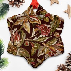 Firefly Floral Art For Print On Fabric; Fashion, Style, Handmade Design 87878 (4) Ornament (snowflake)