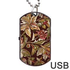 Firefly Floral Art For Print On Fabric; Fashion, Style, Handmade Design 87878 (4) Dog Tag Usb Flash (one Side) by myclothy