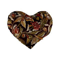 Firefly Floral Art For Print On Fabric; Fashion, Style, Handmade Design 87878 (4) Standard 16  Premium Heart Shape Cushions