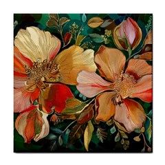  Floral Design 03 Tile Coaster