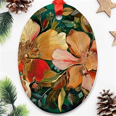  Floral Design 03 Ornament (oval)