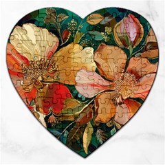  Floral Design 03 Jigsaw Puzzle (heart)