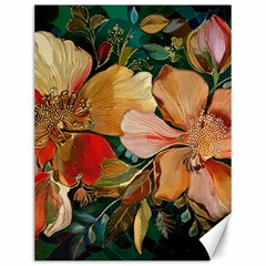  Floral Design 03 Canvas 12  X 16 