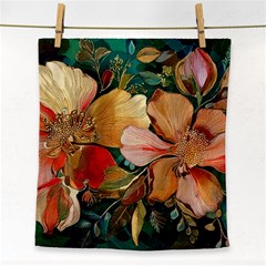  Floral Design 03 Face Towel