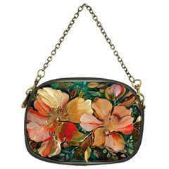  Floral Design 03 Chain Purse (one Side)