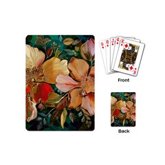  Floral Design 03 Playing Cards Single Design (mini) by myclothy