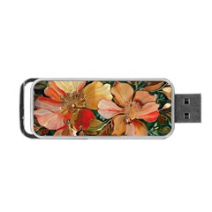  Floral Design 03 Portable Usb Flash (one Side)