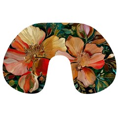  Floral Design 03 Travel Neck Pillow