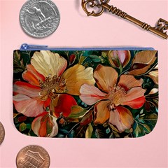  Floral Design 03 Large Coin Purse