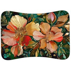  Floral Design 03 Velour Seat Head Rest Cushion