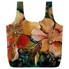  Floral Design 03 Full Print Recycle Bag (xxl)