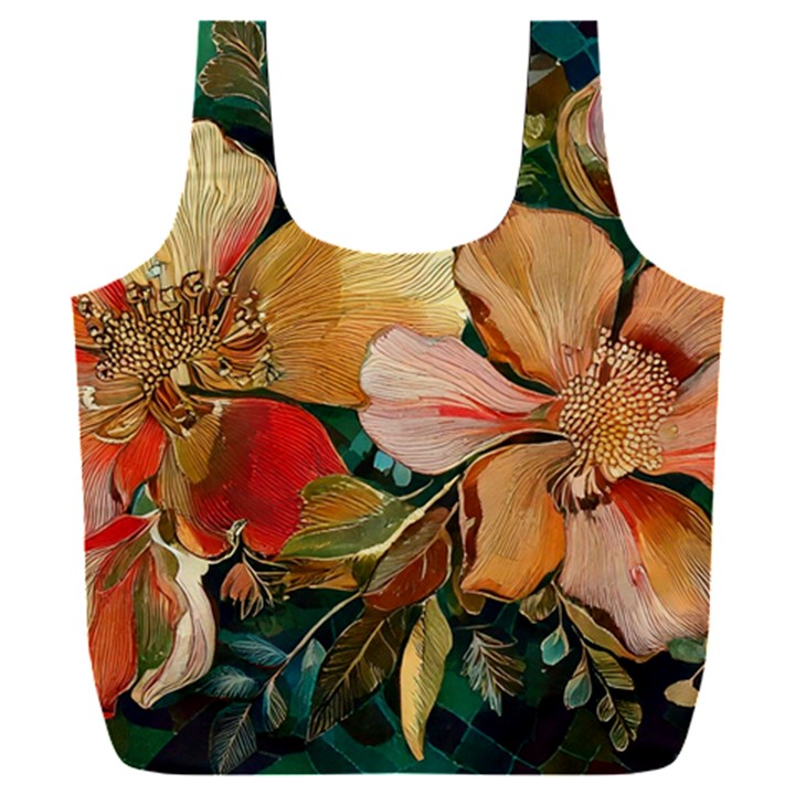  Floral Design 03 Full Print Recycle Bag (XXXL)