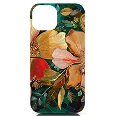  Floral Design 03 Iphone 14 Black Uv Print Pc Hardshell Case by myclothy