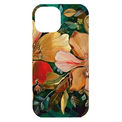  Floral Design 03 Iphone 15 Black Uv Print Pc Hardshell Case by myclothy