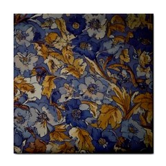  Floral Design Tile Coaster