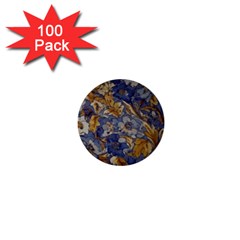  Floral Design 1  Mini Buttons (100 Pack) 