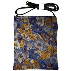  Floral Design Shoulder Sling Bag by myclothy