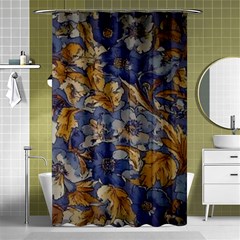  Floral Design Shower Curtain 48  X 72  (small) 