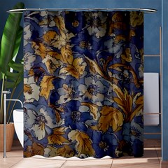  Floral Design Shower Curtain 60  X 72  (medium) 