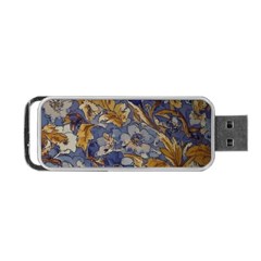  Floral Design Portable Usb Flash (one Side)