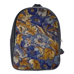  Floral Design School Bag (xl) by myclothy