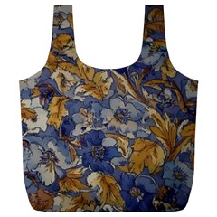  Floral Design Full Print Recycle Bag (xl)