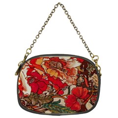 Floral Design 05 Chain Purse (two Sides)